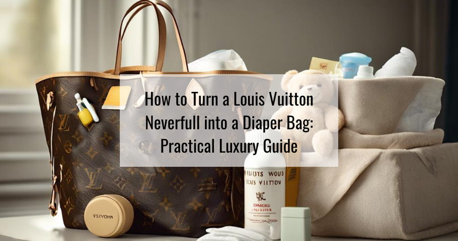 How to Turn a Louis Vuitton Neverfull into a Diaper Bag: Practical Luxury Guide